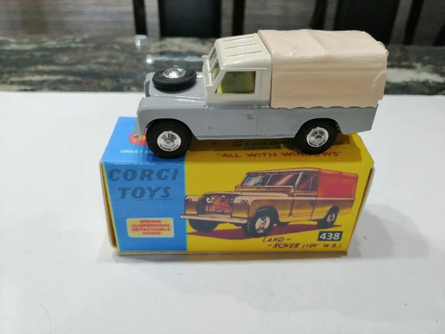 Coffret Cadeau Corgi Toys – 2 Land Rover Avec Remorque Et Poney, Early, Occasion
