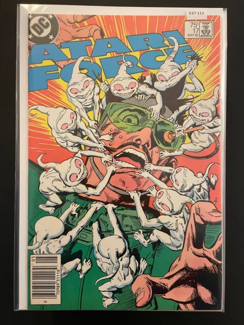 Atari Force 17 Newsstand Edition Higher Grade DC Comic Book D37-112
