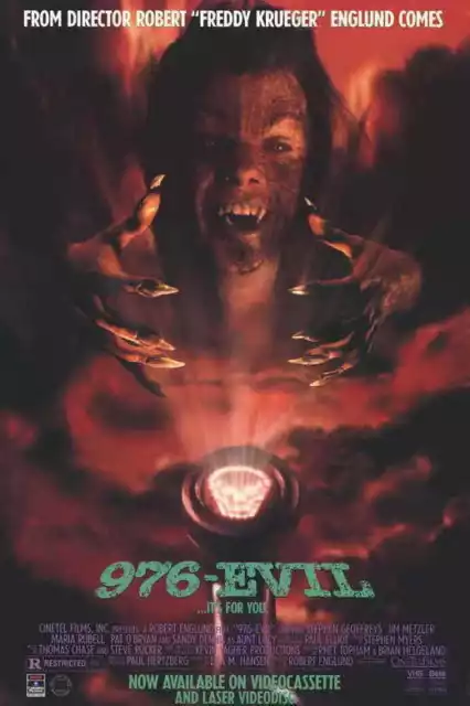 396462 EVIL Film Stephen Geoffreys Patrick OBryan WALL PRINT POSTER AU