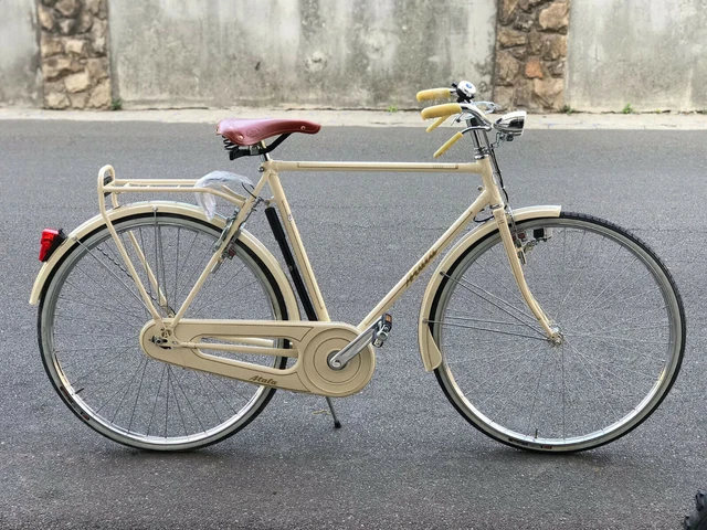 BICICLETTA ATALA CITTÀ Uomo colore Crema-Bicicletta Atala Uomo a