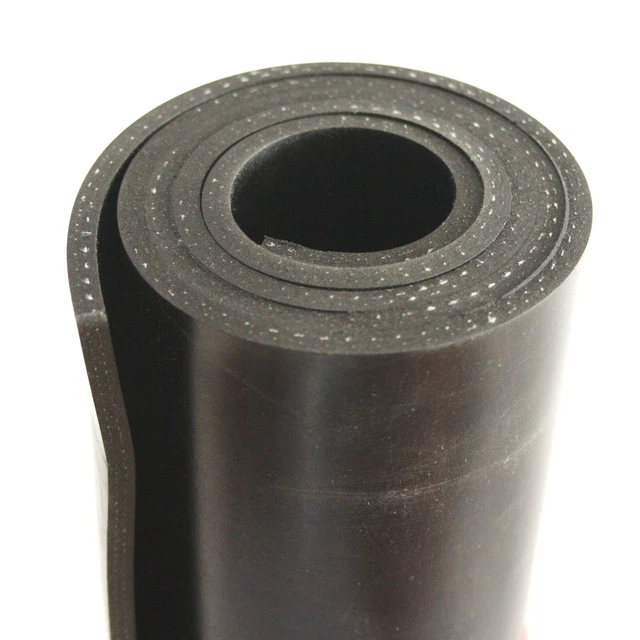 1200x100x5mm Gummiauflage Gummistreifen Gummiplatte Gummimatte