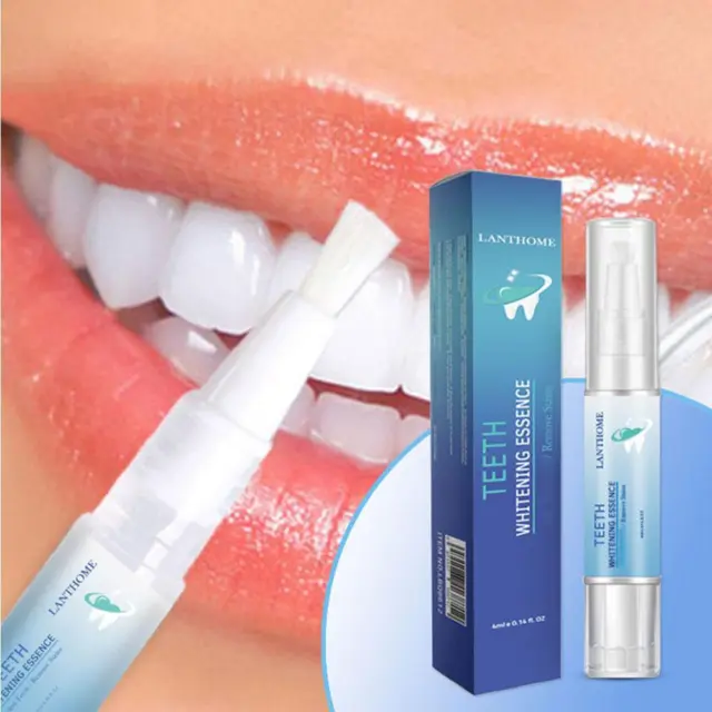 Instant Teeth Whitening Pen White Tooth Clean Gel Uv Dental Strength Au L2G9