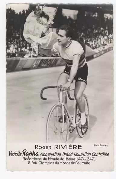 wielersport cycling ciclismo cyclisme carte vélo coureur cycliste R Riviere