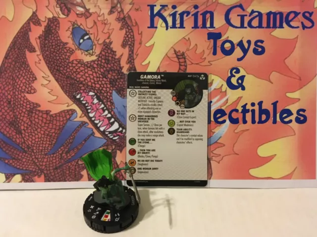 Heroclix Marvel Avengers War of the Realms 047a GAMORA Super Rare