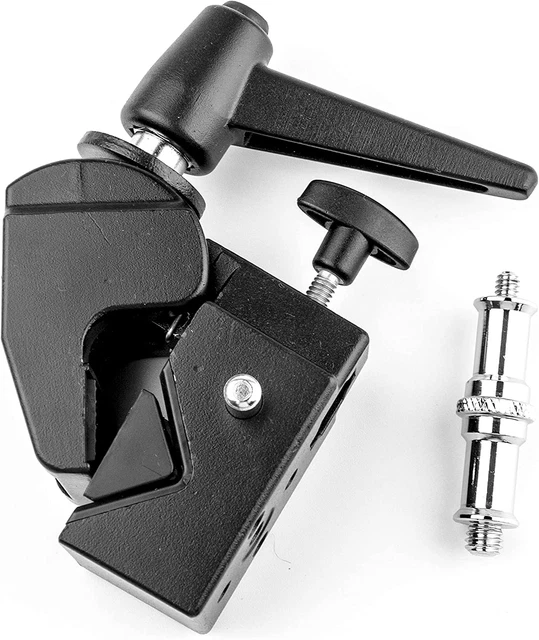 Multi-Function Super Clamp with Standard Stud for Photography Studio Video Camer