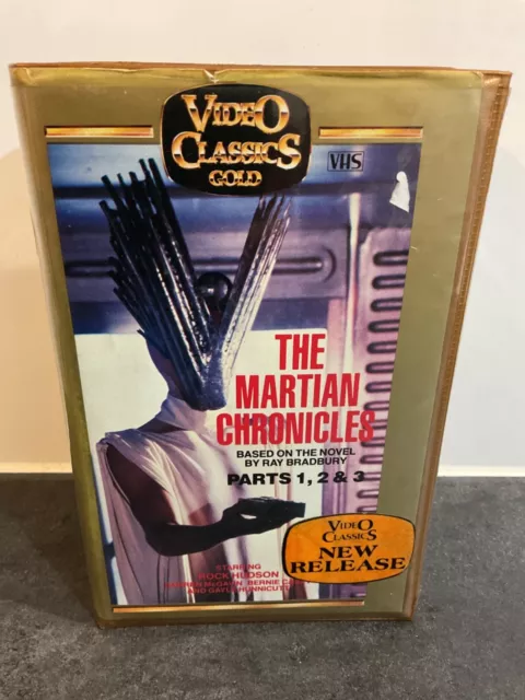 MARTIAN CHRONICLES  VHS/PAL Ex Rental VIDEO CLASSICS GOLD SCI FI CULT