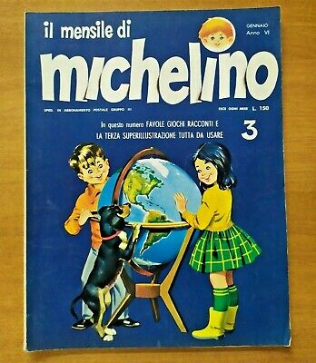 Rivista Michelino N.3  Gennaio 1967 - Anno Vi° - Ottimo