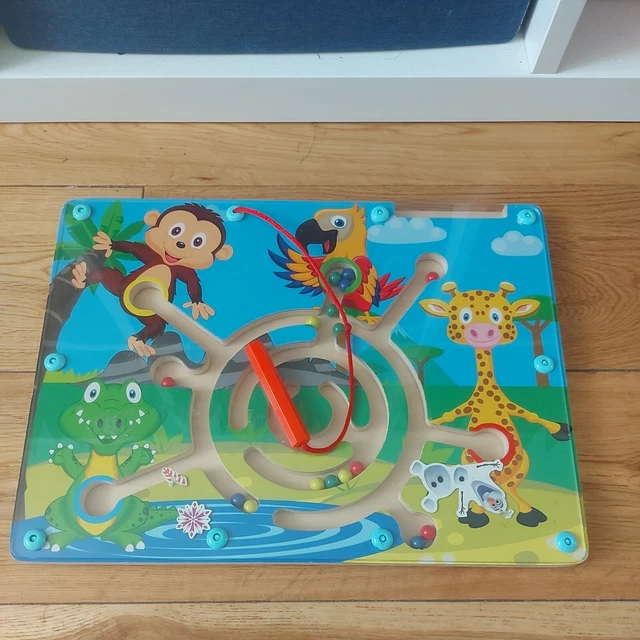 PLAYTIVE JUNIOR MAGNETIC Animal Wooden Maize Toy 12.99 PicClick UK