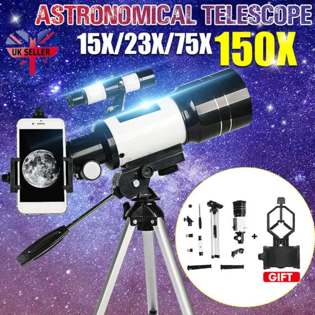 15-150X Pro Astronomical Telescope Night Vision With Space Star Moon HD Viewing