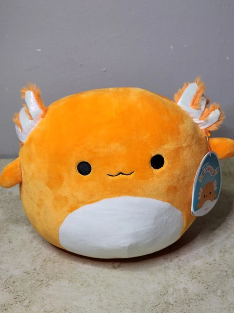 Squishmallow Kellytoy Plush Nico The Orange Axolotl Exclusive 8" Inch NWT