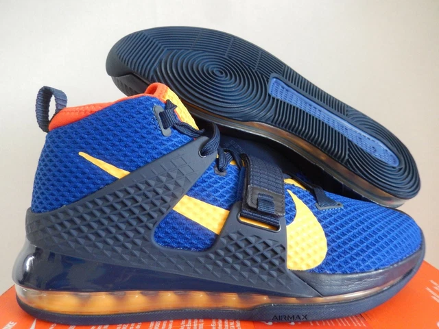 Nike Air Force Max Ii Midnight Navy Blue-Amarillo Yellow Sz 7 [Ct1482-400]