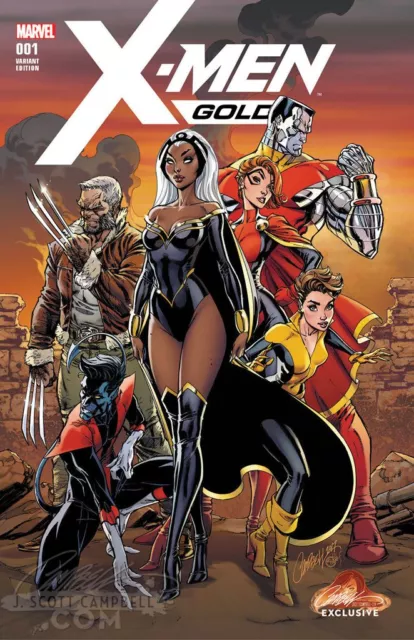 X-Men Gold 1 J Scott Campbell Variant A Nm Uncanny Wolverine