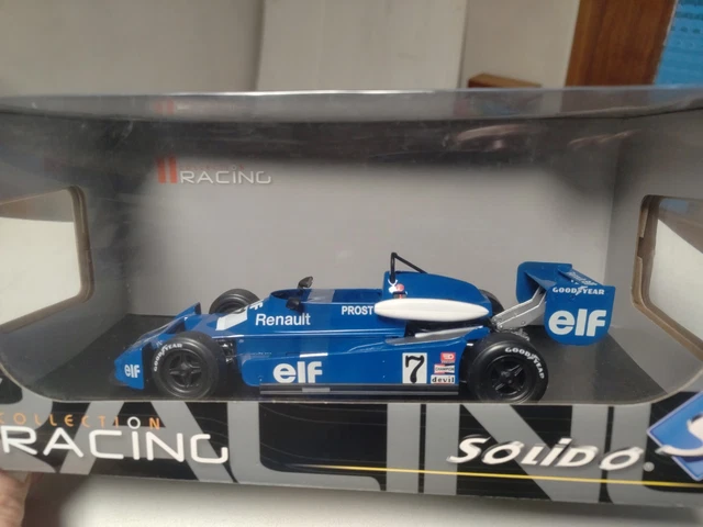 LE465 SOLIDO Alain PROST 83504 Voiture 1/18 F1 Formule Renault MK20 1977 #1 EDL