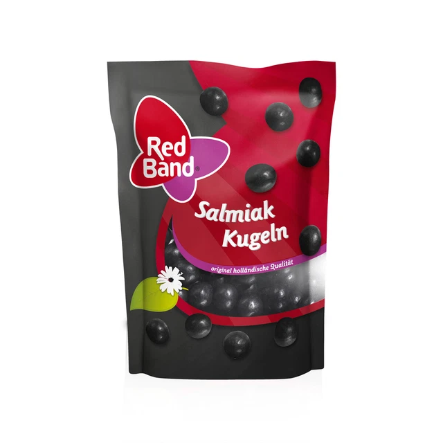 Red Nastro Salmiak Sfere Con Intensivo Würzigen Gusto 175g