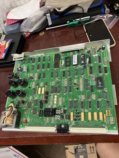 IGT S+ Slot Machine MPU Board - TESTED working FRESH BATTERY! 16Mhz with tray