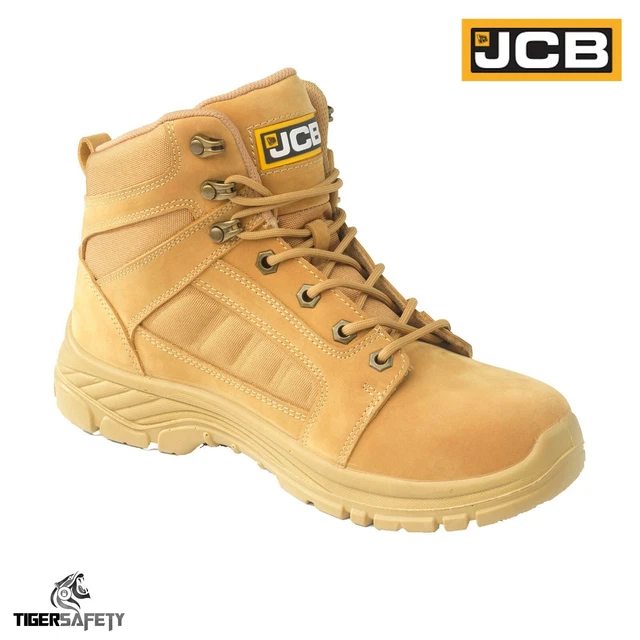 JCB LOADALL S3 Src Miel Nubuck Acier Résistant Bout Coqué - Main Image