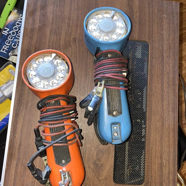 VINTAGE  bell LINEMAN TEST PHONE ROTARY DIAL TELEPHONE LOT