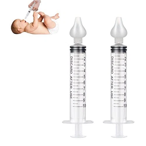 Aspiratore Nasale Per Neonati Haakaa - In Silicone - Con 2 Punte Ricambio - Pulizia Sicura