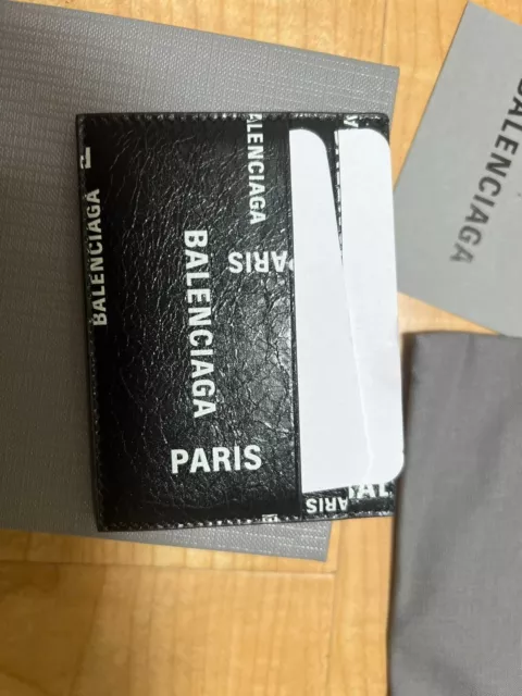 Balenciaga Balenciaga Logo Printed Cash Card Holder