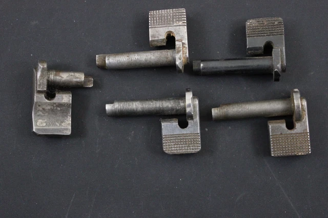 (5) Assorted Mauser Misc. Combat Military Rifle Safety Levers.