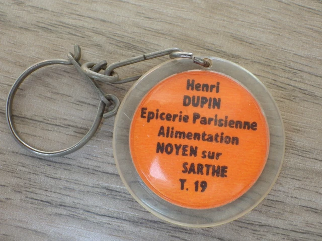 Porte clé personnalisé en cuir - Caen, porte clé photo personnalisé