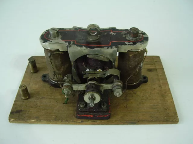 Antiker Dampfmaschinen Dynamo / Motor für Dampfmaschine vor 1945