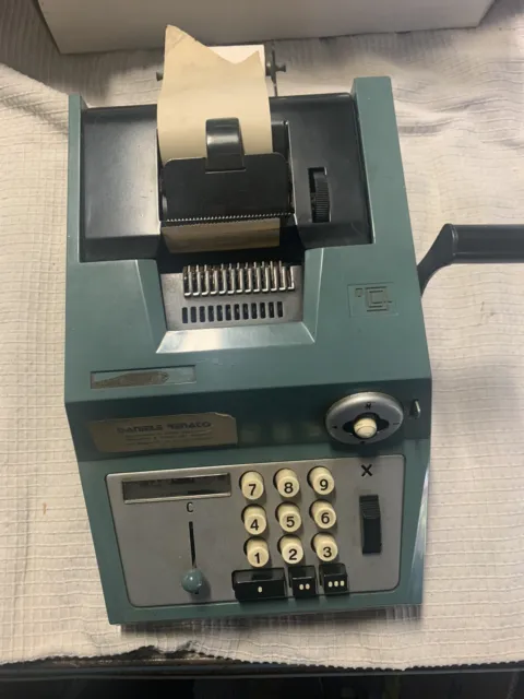 Calcolatrice Olivetti Summa Prima 20 (Meccanica a manovella) - Anni '60