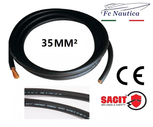 Cavo Batteria HELUKABEL 35mm&sup2; - Trefolo Rame H07V-K - Made In Germany