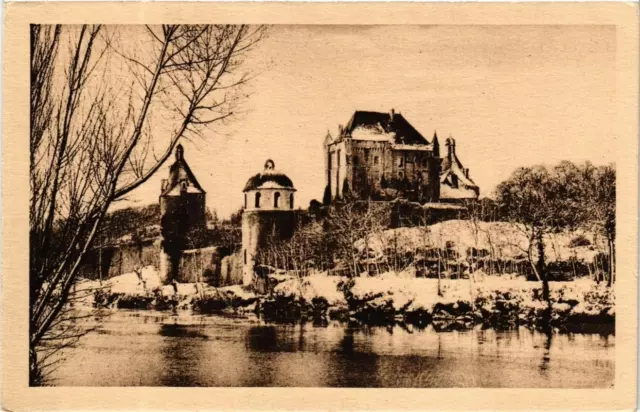 CPA AK BONNES Le Chateau de Touffou sous la Neige (613238)