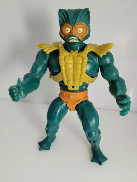 MATTEL MASTERS OF THE UNIVERSE MOTU Mer-Man Vintage Taiwan 1981