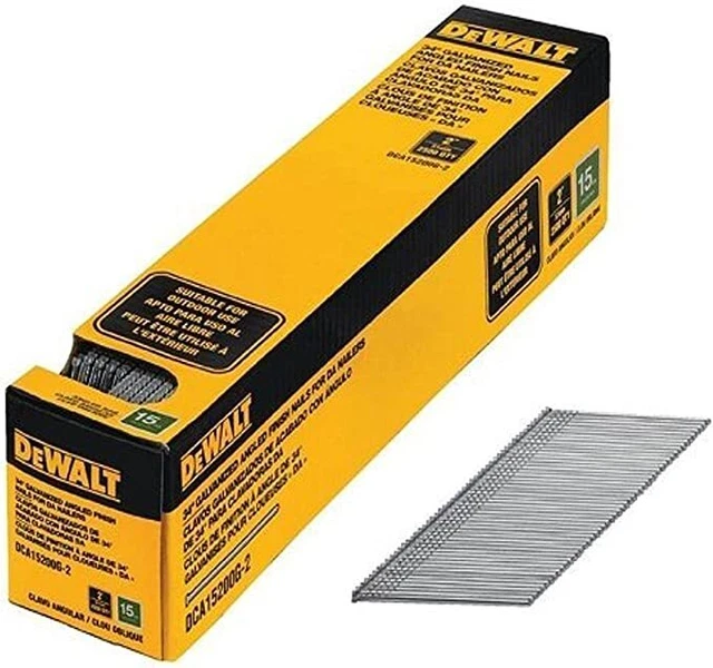 Dewalt OEM DCA15200G-2   15Ga 2In Angled Finish Nail 2.5K