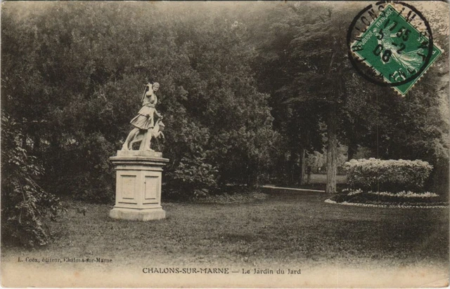 CPA CHALONS-sur-MARNE-le-JARDin du Jard (126173)