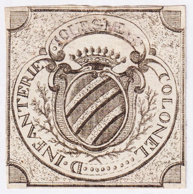 EXLIBRIS BARNIER / Blason Dauphine Ex-Libris Plaque De Livre 18E EUR 30,37 - FR