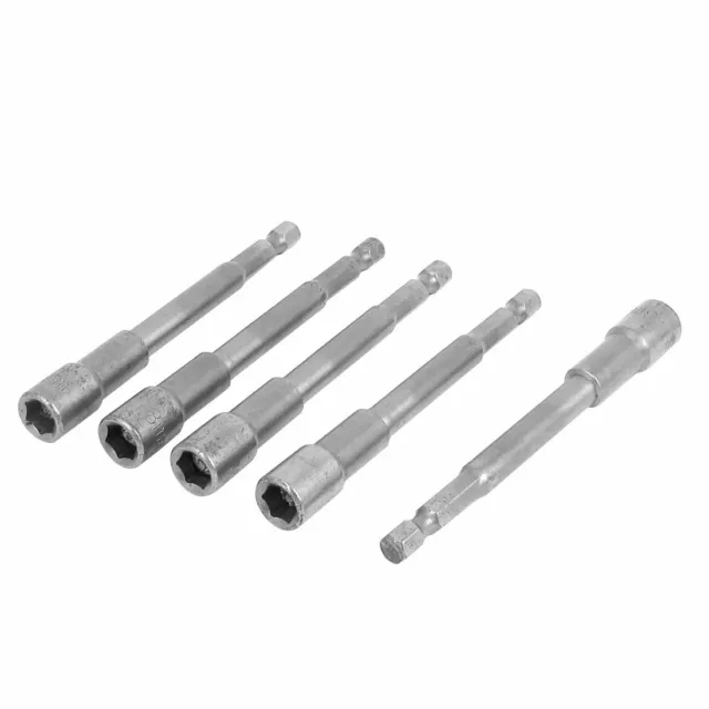 06cm Tige Hexagona 8mm Tourne-Écrou  Clé Bout Setter De Douil 5Pcs