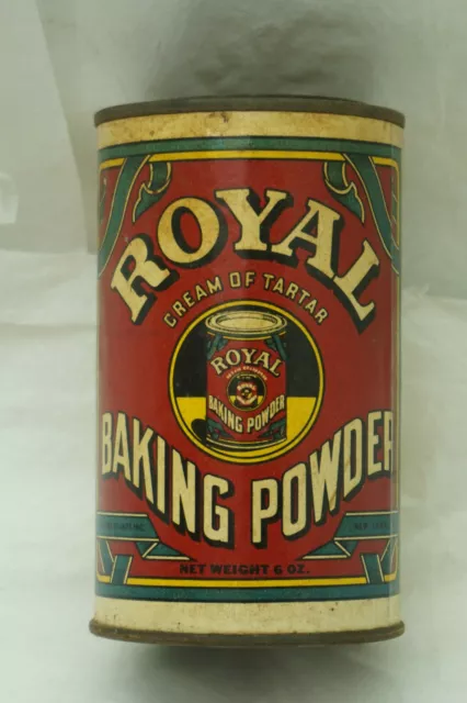 Vintage Baking Powder Tin Royal Cream Of Tartar Advertising Country Store Nice