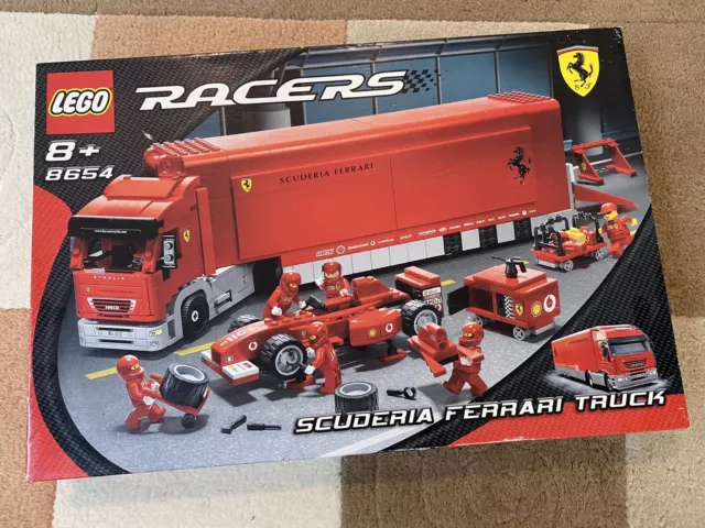Lego racers ferrari truck deals
