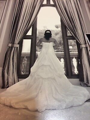Watters WToO Pippin Or Rose Robe de mariée Taille 10 Robe de Mariage utilisé une seule fois 