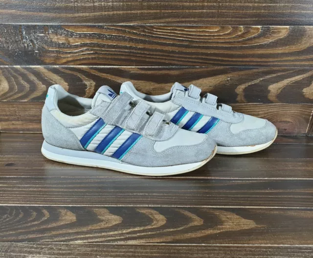 Scarpe da ginnastica da uomo Vintage Adidas Madison Comfort 1988 MadeIn...