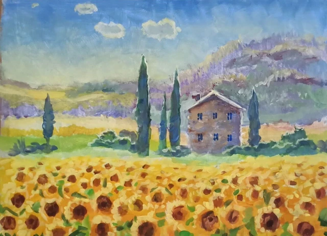 Décor Miniature Champs De Tournesol Busch - Réf. 6003 - Échelle HO - Neuf