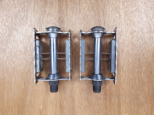 Pédales LYOTARD 136 R Chromé Vélo Course Vintage Pedals #LOT 13,50