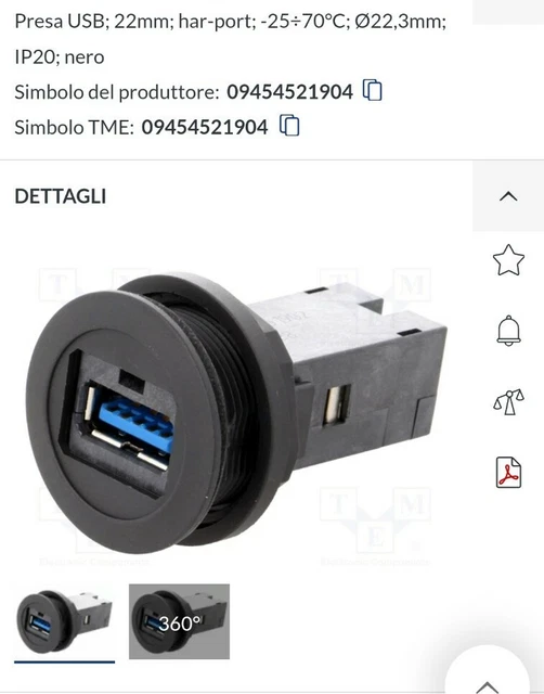 Cavo Prolunga USB 3.0 Montaggio A Filo Per Auto, Barca E - Foto 2
