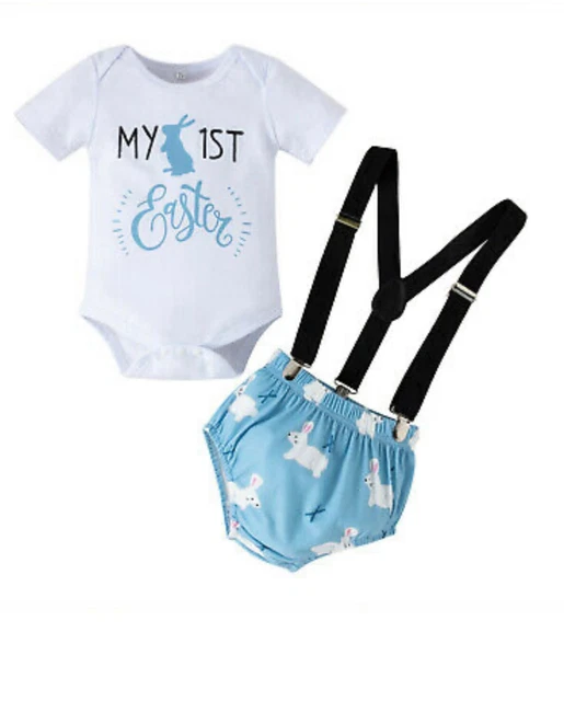  Baby Boys My 1st Easter Outfits Sets, 6-9 months, used once.