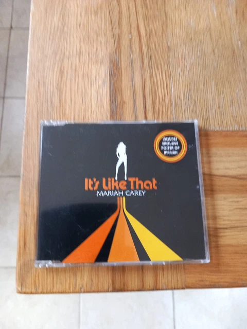 Mariah Carey - "It's Like That" UK 5-trk CDS (+ poster) (2005)