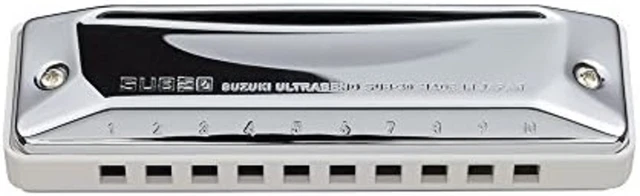 SUZUKI 10-Hole Harmonica ULTRA BEND SUB30 D w/Tracking# New from Japan