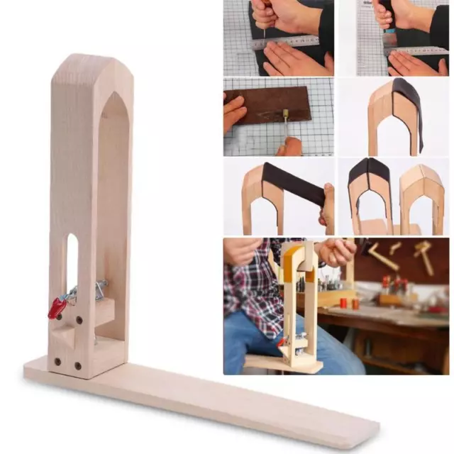 Cuero Artesanal Costura Madera Clip Mano Costura Hágalo usted mismo Herramientas Esenciales 1 Juego de Hecho a Mano