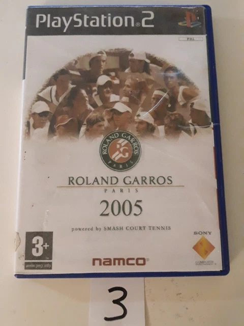 Roland Garros 2005 Sur PS2 - Neuf Sous Blister - Jeu De Tennis PlayStation 2
