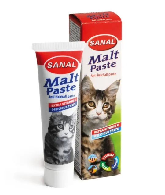 Sanal Malt Malt Pasta de malta depilatoria para gatos SANAL