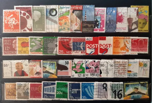 Niederlande 04- großes Lot Briefmarken gestempelt 