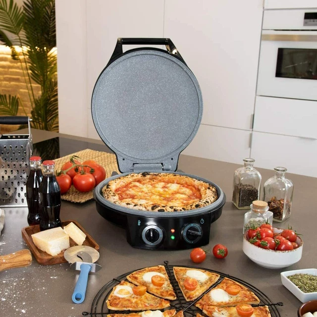 Fornetto per pizza forno pizza elettrico professionale piastra crepes e panini 2