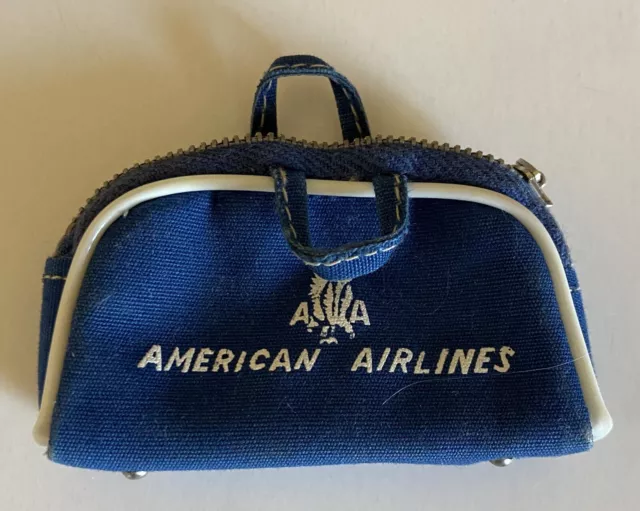 Borsa da viaggio Barbie Stewardess American Airlines vintage anni 60